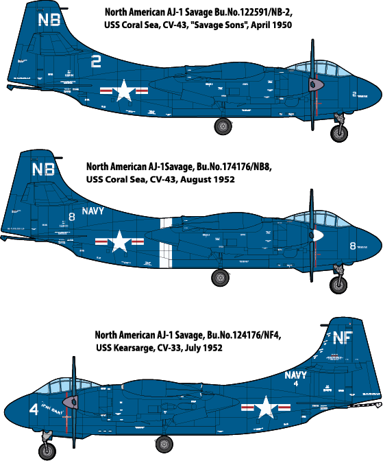 ROD063 - 1/72 Roden AJ-1 Savage Carrier Based Medium Bomber