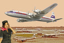 ROD303 - 1/144 Roden DC-7C Japan Air Lines