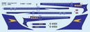 ROD313 - 1/144 Roden Vickers Super VC10 Type 1151 BOAC Airliner