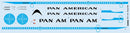 ROD319 - 1/144 Roden B720B Pan Am Pan American Airliner