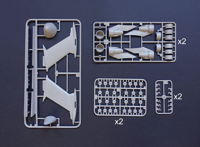 ROD332 - 1/144 Roden C5M Super Galaxy USAF Transport Aircraft