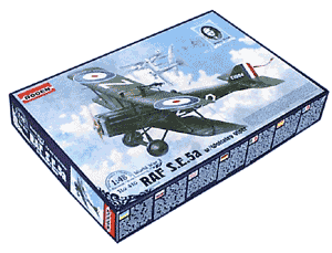 ROD416 - 1/48 Roden Se5a RAF BiPlane Fighter w/Wolseley Viper Engine