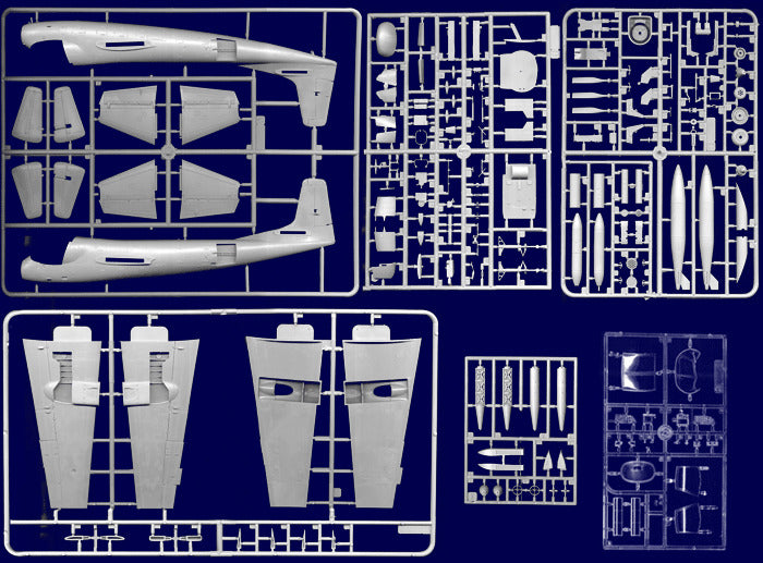 ROD437 - 1/48 Roden OV -1C Mohawk Photo-Recon Aircraft