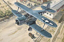 ROD447 - 1/48 Roden Beechcraft GB2 Staggerwing (Traveller) WWII US Courier BiPlane