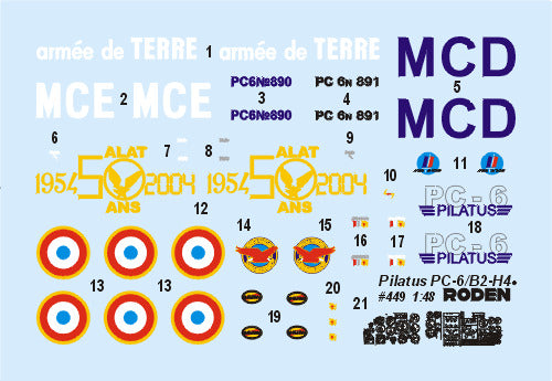 ROD449 - 1/48 Roden Pilatus PC-6 B2/H4