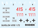 ROD705 - 1/72 Roden Sd.Kfz. 234/2