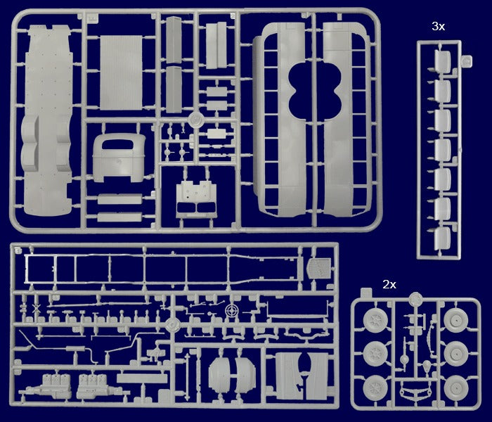 ROD729 - 1/72 Roden Vomag 7 OR 660 Omnibus