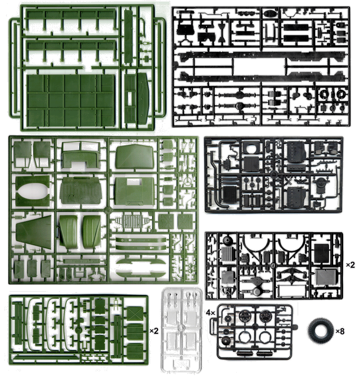 ROD804 - 1/35 Roden KrAZ-214B