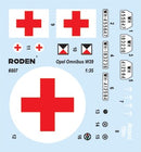 ROD807 - 1/35 Roden Opel Blitz 3.6-47 Model W39 Ludewig Early Omnibus