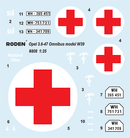 Roden Opel Blitz 3.6-47 Model W39 Ludewig Late Omnibus