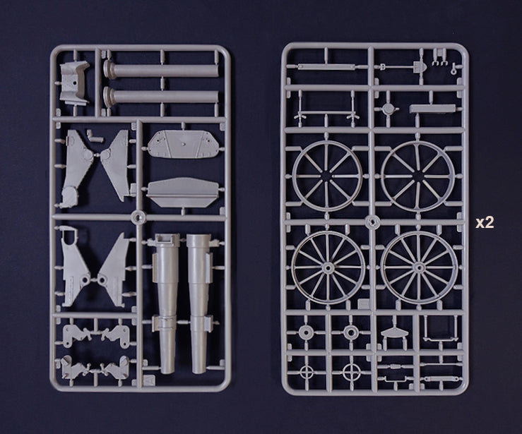 ROD813 - 1/35 Roden British BL 8-inch Howitzer Mk VI Gun