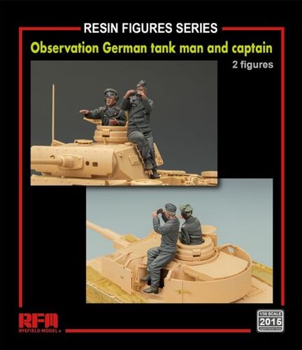 Observation German Tank Man and Captain