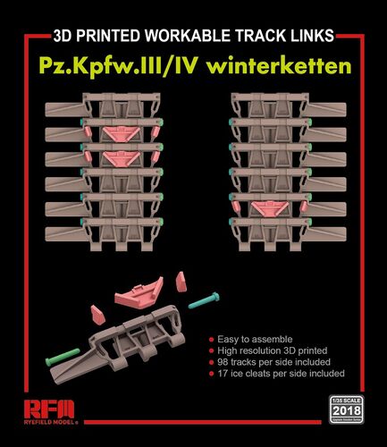 Workable Track Links Pz.III/IV