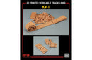 3D printed  Workable track links for KV-1