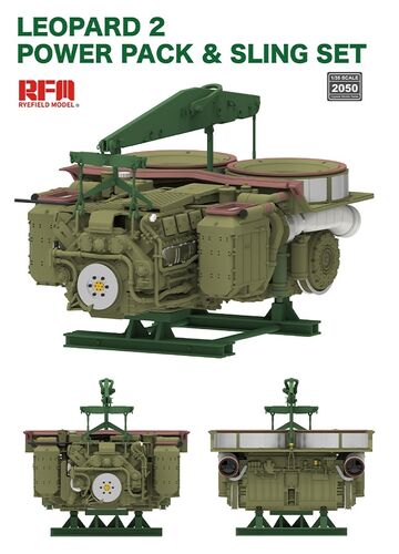 1/35 Ryefield Leopard 2 Power pack & Sling set