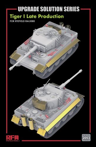 1/35 Ryefield Upgrade set for 5080 Tiger I Late Production