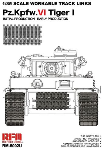 Workable track links for Tiger I early