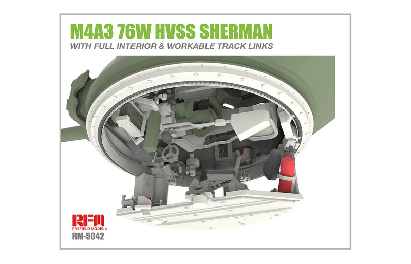 M4A3 76W Sherman HVSS w/int