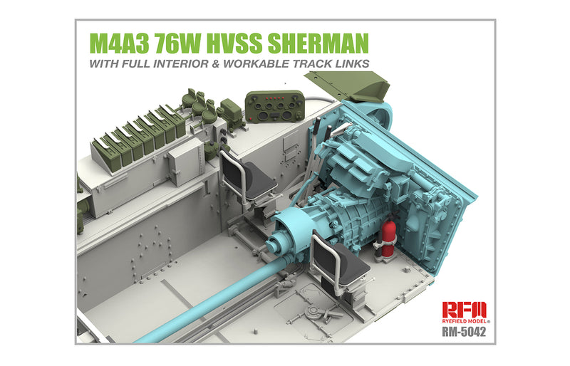 M4A3 76W Sherman HVSS w/int