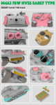 M4A3 76W HVSS Early type D82081 turret T-66 track