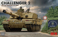 British MBT Challenger 2 w/working tracks