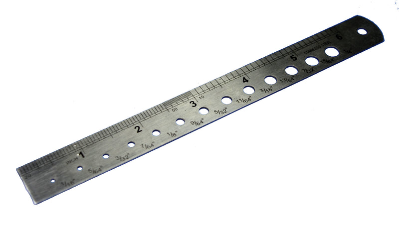 6" Stainless Ruler 1" Wide