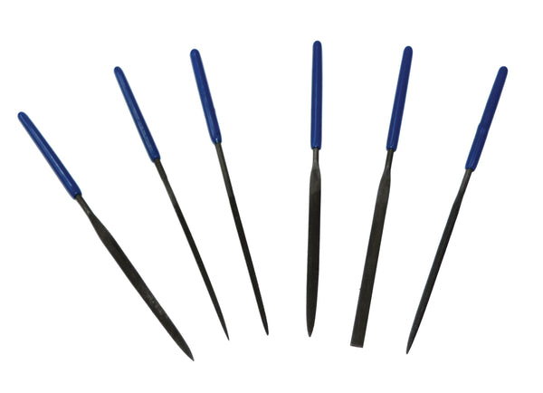 6 Piece Needle Files - 100mm