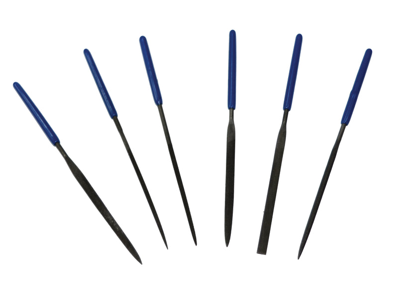 6 Piece Needle Files - 100mm