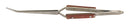 Cross Action Curved Tweezers