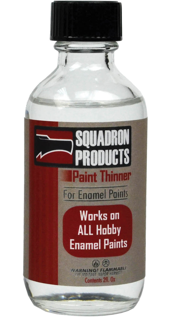 Squadron Products Enamel Paint Thinner 2 oz.