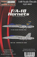 F/A-18C Hornets Golden Dragons and Werewolves