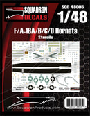 F/A-18 Legacy Hornets Stencils