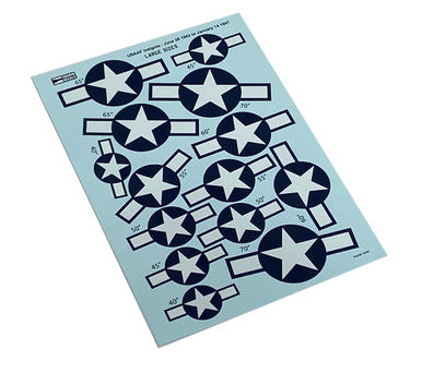 1/48 Squadron Decals - Large Size USAAF Insignia June 28 1943 to January 14 1947