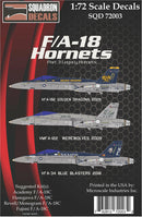 F/A-18C Hornets Blue Blasters, Golden Dragons and Werewolves