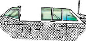 Republic P-47 Thunderbolt Razorback Canopy - (Monogram)