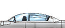 1/48 Squadron Crystal Clear Canopy - Lockheed T-33 (Hobbycraft/Academy)