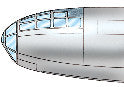 1/48 Squadron Crystal Clear Canopy - Boeing B-29 Superfortress (Monogram)
