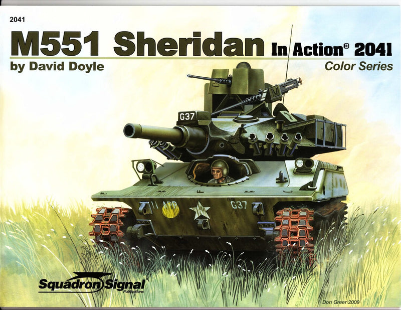 SS2041 - Squadron Signal M551 Sheridan In Action
