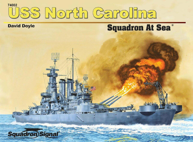 SS34002 - Squadron Signal USS North Carolina At Sea
