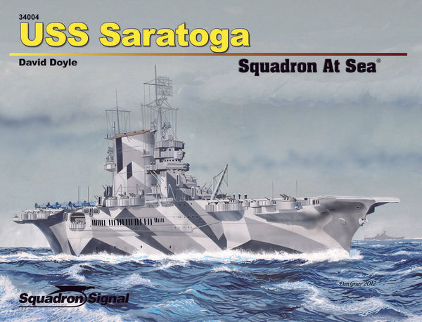 SS34004 - Squadron Signal USS Saratoga CV-3 At Sea