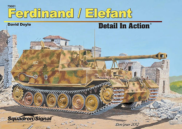 SS39001 - Squadron Signal Ferdinand / Elefant Detail In Action