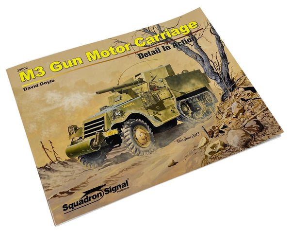 SS39002 - Squadron Signal M3 Gun Motor Carriage Detail In Action