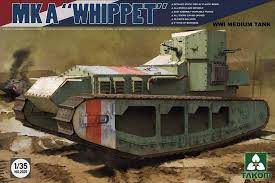 TAK2025 - 1/35 Takom WWI Whippet Mk A Medium Tank