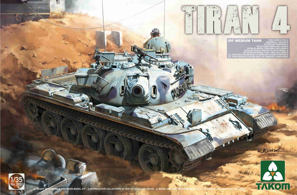 Israeli Defense Force Tiran 4 Medium Tank