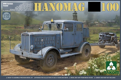 Wwii Ger Tractor Hanomag Ss100
