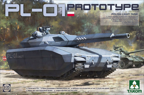 Polish PL01 Prototype Light Tank