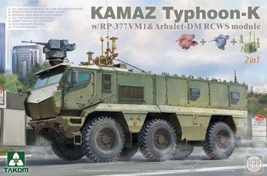 1/35 Takom Kamaz Typhoon-K Plastic Model Kit