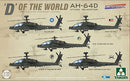 Takom 2606 D of the World AH-64D Attack Helicopter Model Aircraft Kit (Limited Edition)