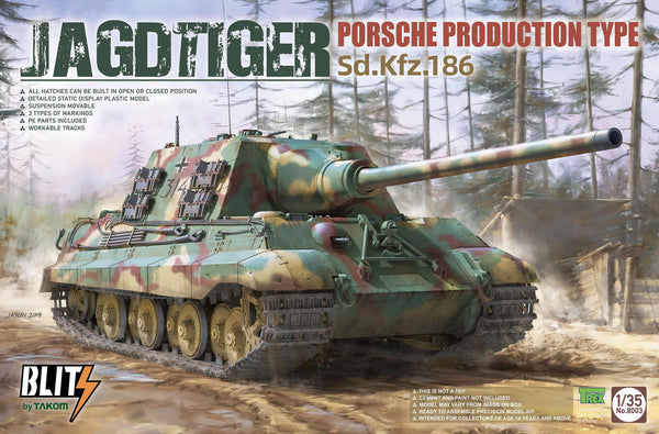 Jagdtiger Porsche Production Type Sd.Kfz.186