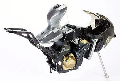 TAM14084 - 1/12 Tamiya Kawasaki Ninja ZX12R Motorcycle